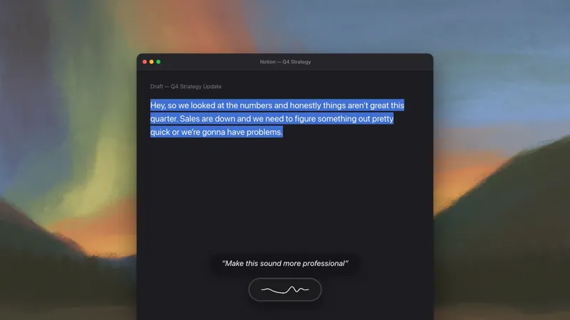 Introducing Actions