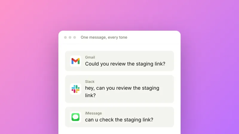 Introducing Tone Match