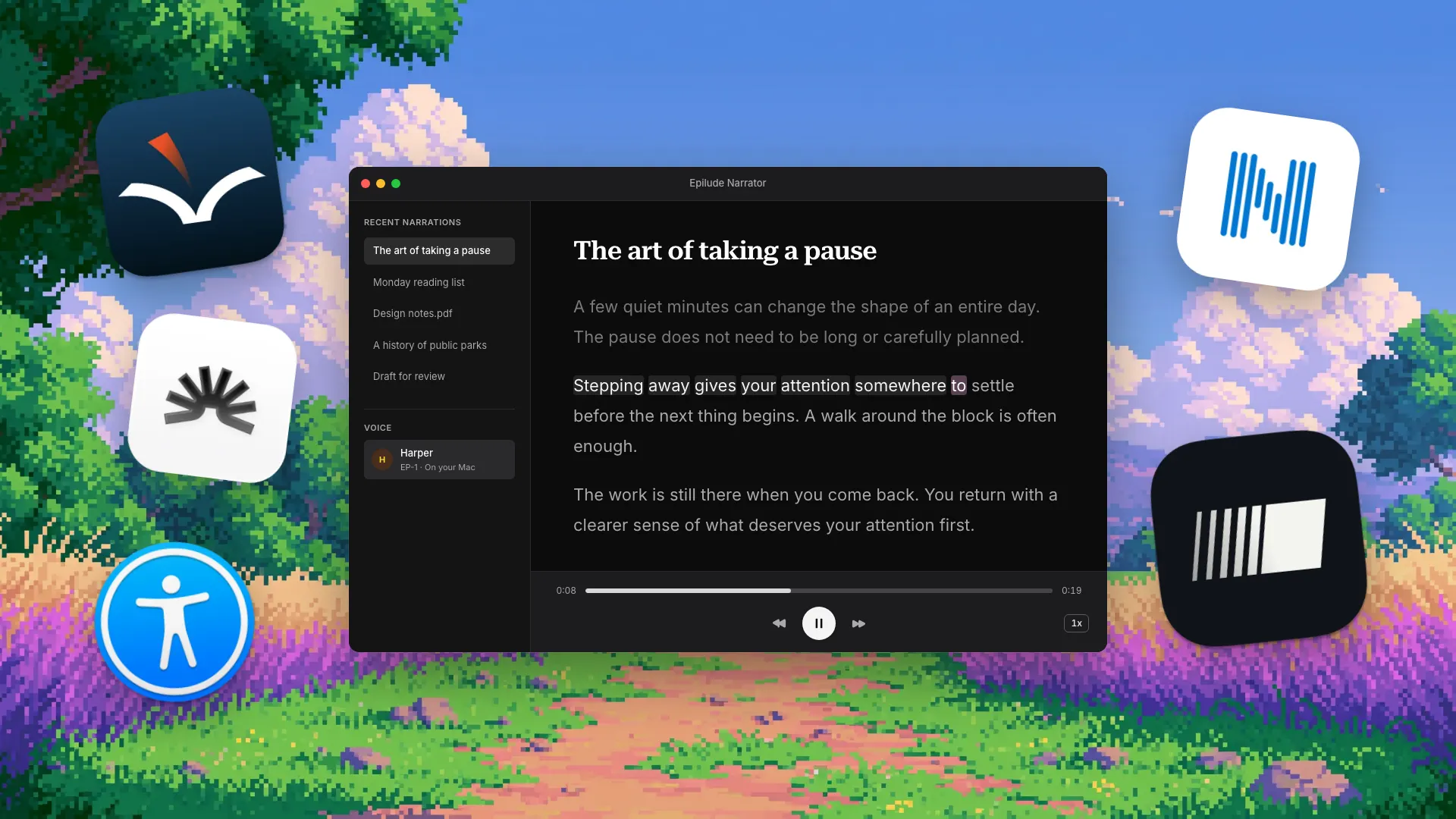 Speechify alternatives for Mac